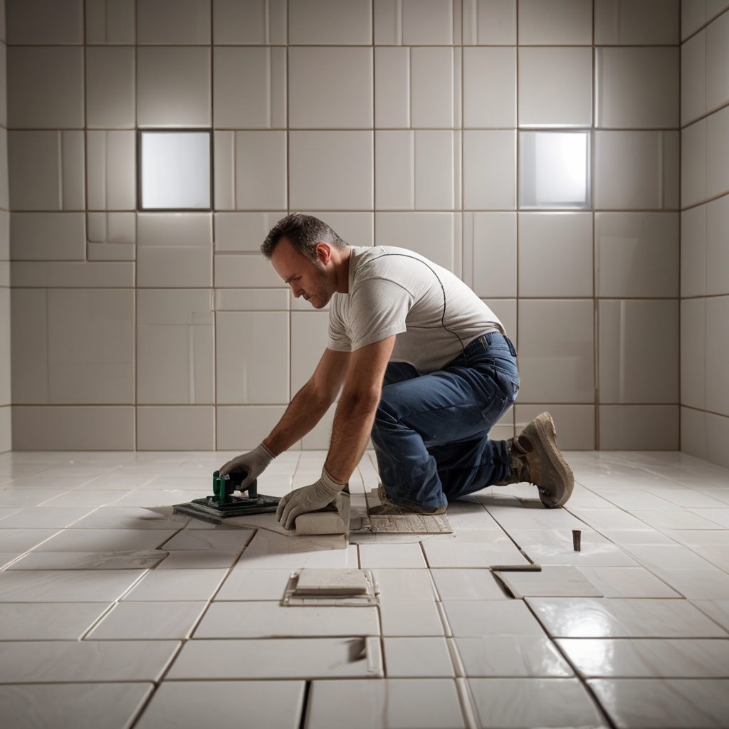 Leonardo_Vision_XL_A_professional_tiler_in_Dubai_is_installing_2